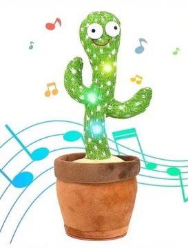 Tańczący Kaktus Na Baterie