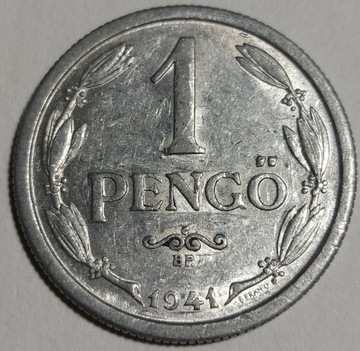 1 Pengo Węgry 1941