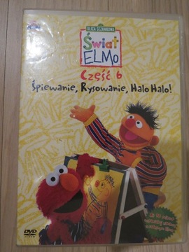 Elmo - Śpiewanie, rysowanie, halo halo cz. 6 DVD 