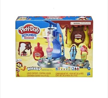 Play-Doh Kuchnia, Tęczowa Lodziarnia, E6688