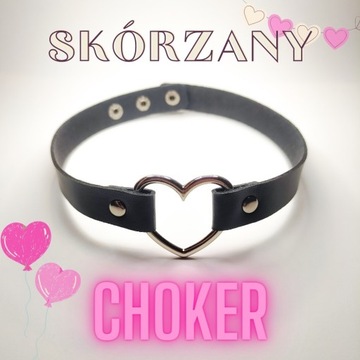 Nowy skórzany choker dla każdej kobiety