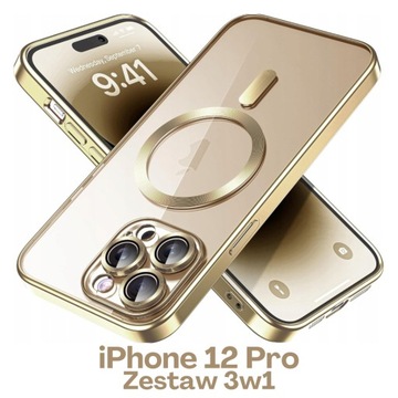 ETUI+SZKŁO OCHRONNE iPhone 12 Pro (+1 ETUI GRATIS)
