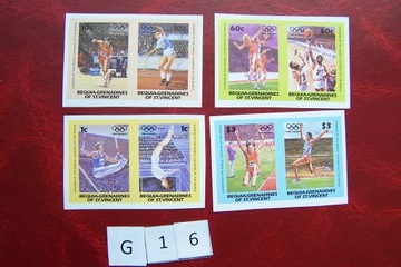 Bequia 1984 MNH Olimpiada Los Angeles WYBIERAJ