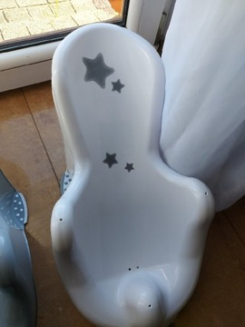 Fotelik do kąpieli dla niemowląt leżaczek