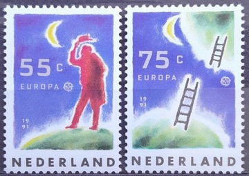 Holandia 1991 Mi 1409-1410**