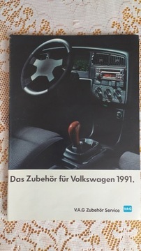 Gazetka prospekt Volkswagen 1991 jęz. niemiecki