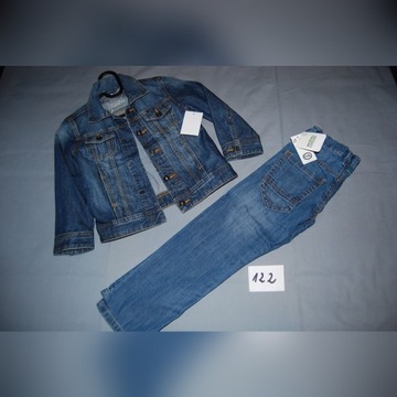 NOWA kurtka jeansowa rozmiar 122