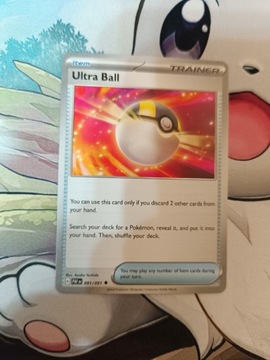 Karta Pokemon Ultra Ball (PAF 091) 