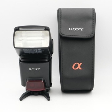 Lampa błyskowa Sony HVL-F42AM komplet jak NOWA