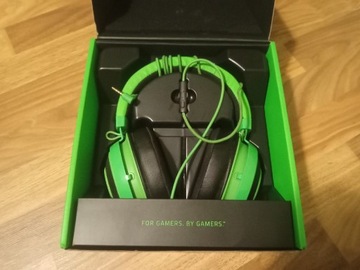 Razer Kraken Green, Mini Jack + dowód zakupu