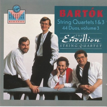 Bartok / Str Qartets 1,3 / The Endellion Str Quartet