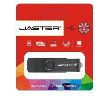 PENDRIVE JASTER PAMIĘĆ 64GB. USB / TYPE C