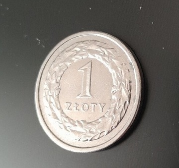 1 ZŁ 2008 r - moneta obiegowa 1 złoty z 2008 roku