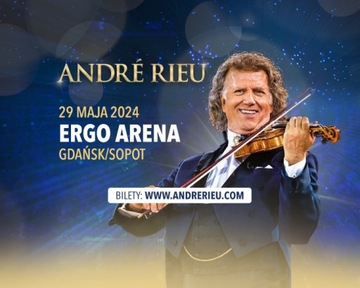 2 bilety na koncert Andrew Rieu 29.05. Gdańsk 
