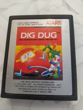 DIG DUG Atari 2600 