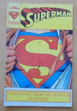 TM-Semic SUPERMAN nr 1/90 stan bdb