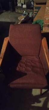 Komplet dwóch starych foteli