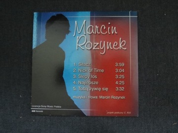 Marcin Rozynek Siłacz Nick of Time CD