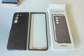 Samsung Galaxy Z Fold 5 Etui Skóra Eco Leather Case