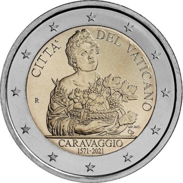 Watykan 2021 Caravagio 450 urodzin Caravaggia