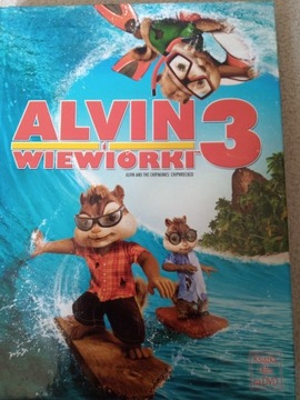 Alvin i wiewiórki 3 FILM DVD