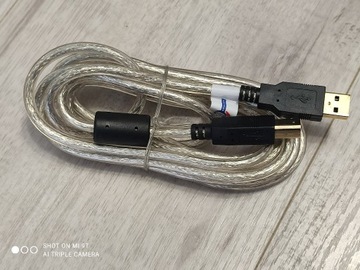 Kabel do drukarki USB 2.0 A - B 3 m premium