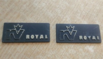 Stare logo rv Royal 2 sztuki