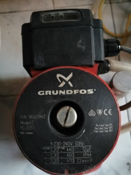 Pompa obiegowa Grundfos 230-240 V, 50 Hz kołnierz