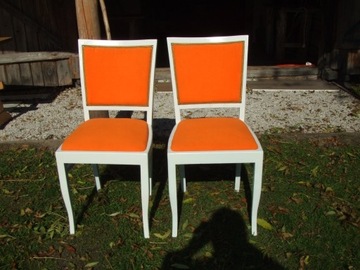 krzesła fotele po renowacji , antyk.
