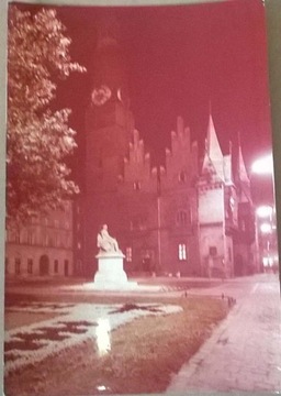 Wrocław Rynek Stara Kartka Pocztowa 1970 rok