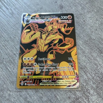 Karta Pokemon Single Strike Urshifu VMAX TG29 Brilliant Stars