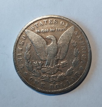 Srebrna moneta 1 Dollar 1900r.