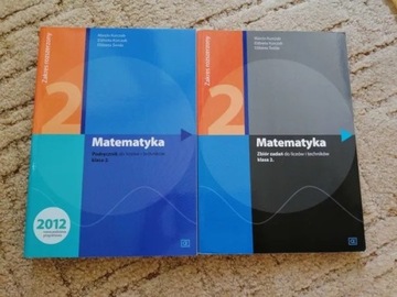 Matematyka podręcznik+zbiór zadań 2 - rozszerzenie