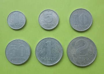 Niemcy NRD zestaw monet 