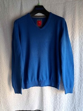 Męski sweter, 100 % bawełna, s.Oliver, r. M
