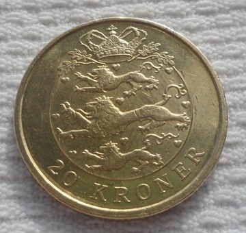 Dania Królestwo Małgorzata II 20 koron kroner 2006