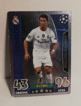 Karta topps Cristiano Ronaldo 2015/16