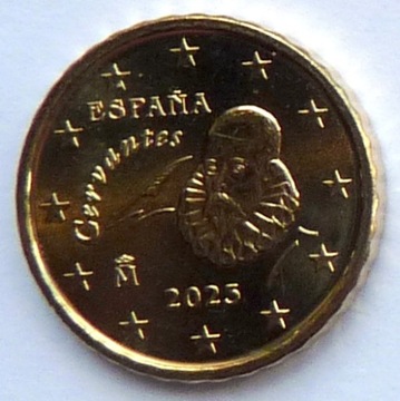 HISZPANIA  2023 - 10 CENTÓW UNC !!!!!!!