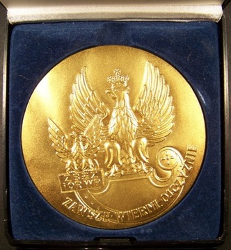 XX Lat ZBZŻ I ORWP ZWIĄZEK ŻOŁNIERZY MEDAL ZŁOTY