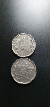 Hiszpania 50 peset 1992 rok