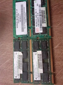 Pamięć 1GB RAM DDR2 PC2 6400s 888Mhz SODIMM