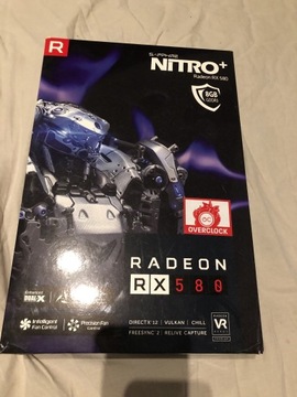 Radeon rx 580 SAPPHIRE Nitro +
