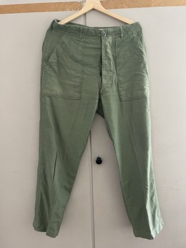 Spodnie garnizonowe US Army, zielone, oryginalne