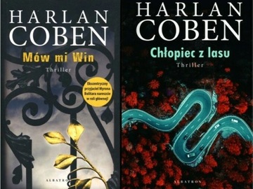 Harlan Coben x2 Mów mi Win  + Chłopiec z lasu