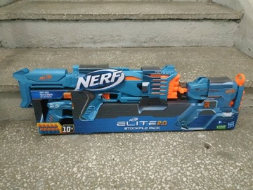 Nerf elit 2.0 3 pistolety i 10 strzałek 