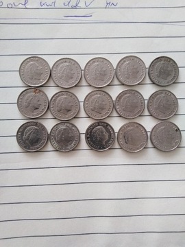 Lot monet obiegowych 10 centów Holandia