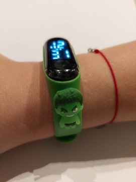 opaska zegarek dla dzieci pomysł na prezent  hulk 
