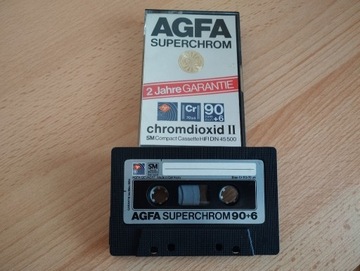 AGFA Superchrom 1982 rok Kaseta