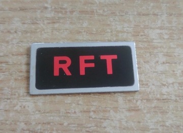 Stare logo znaczek audio RFT
