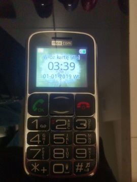 Telefon dla seniora Maxcom MM461 4MB